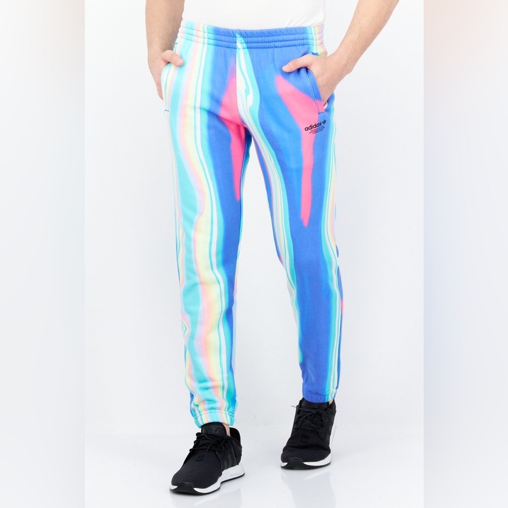 Adidas Men's Vibrant Multicolor Joggers
